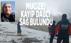 Mucize! Kayıp dağcı sağ bulundu