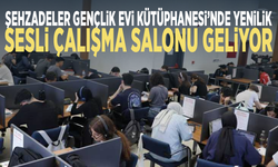 Şehzadeler Gençlik Evi Kütüphanesi’nde yenilik: Sesli çalışma salonu geliyor