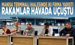 Manisa Terminali ihalesinde iki firma yarıştı, rakamlar havada uçuştu