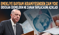 Emekliye bayram ikramiyesinden zam yok! Erdoğan ödemelerin ne zaman yapılacağını açıkladı