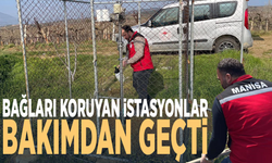 Bağları koruyan istasyonlar bakımdan geçti