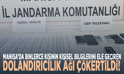 Manisa’da binlerce kişinin kişisel bilgilerini ele geçiren dolandırıcılık ağı çökertildi!