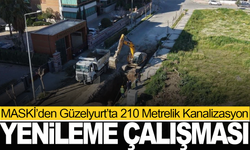 MASKİ’den Güzelyurt’ta 210 Metrelik Kanalizasyon Yenileme Çalışması