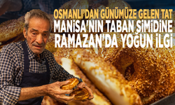 Osmanlı’dan günümüze gelen tat... Manisa'nın taban simidine Ramazan'da yoğun ilgi