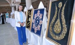 Manisa'da 'Sanatın Diliyle Değerlerimiz’ temalı sergi açıldı