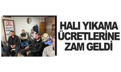 Halı yıkama ücretlerine zam yapıldı