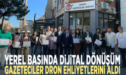 Yerel basında dijital dönüşüm.. Gazeteciler dron ehliyetlerini aldı