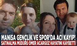Manisa Gençlik ve Spor’da acı kayıp! Satınalma Müdürü Ömer Acargöz hayatını kaybetti