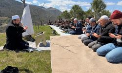 İlçede yağmur duası geleneği bu yıl da devam etti