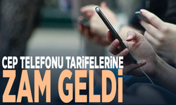 Cep telefonu tarifelerine zam geldi