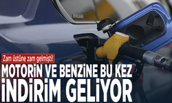 Zam üstüne zam gelmişti.. Motorin ve benzine bu kez indirim geliyor