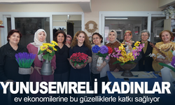 Yunusemreli kadınlar ev ekonomilerine bu güzelliklerle katkı sağlıyor