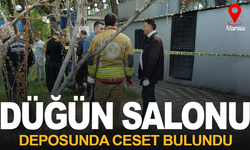 Düğün salonun depo kısmında ceset bulundu