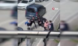 Liseli gençler birbirine girdi