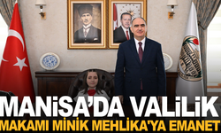 Manisa'da Valilik makamı minik Mehlika'ya emanet