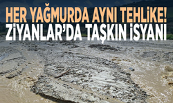 Her yağmurda aynı tehlike! Ziyanlar’da taşkın isyanı