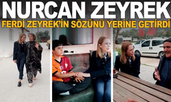 Nurcan Zeyrek, merhum başkan Ferdi Zeyrek'in sözünü yerine getirdi