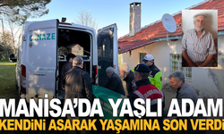 Manisa'da yaşlı adam kendini asarak hayatına son verdi