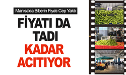 Manisa'da Biberin Fiyatı Cep Yaktı