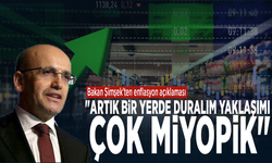 Bakan Şimşek’ten enflasyon açıklaması: "Artık bir yerde duralım yaklaşımı çok miyopik"