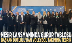 Mesir lansmanında gurur tablosu.. Başkan Dutlulu’dan voleybol takımına tebrik