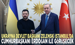 Ukrayna Devlet Başkanı Zelenski İstanbul'da: Cumhurbaşkanı Erdoğan ile görüşecek