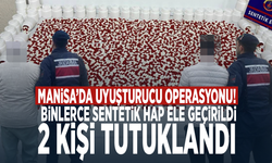 Manisa’da uyuşturucu operasyonu! Binlerce sentetik hap ele geçirildi, 2 kişi tutuklandı