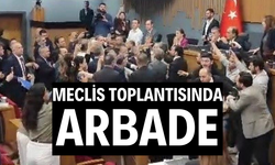 Meclis Toplantısında arbede
