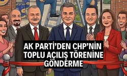AK Parti’den CHP’nin Açılış Törenine Karikatürlü Gönderme