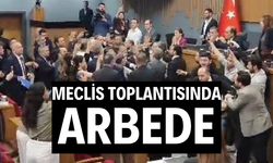 Meclis Toplantısında arbede