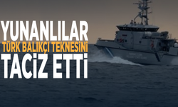 Yunanlılar Türk balıkçı teknesini taciz etti