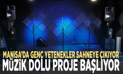 Manisa’da genç yetenekler sahneye çıkıyor... Müzik dolu proje başlıyor