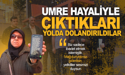 Umreciler dolandırıcıların kurbanı oldu