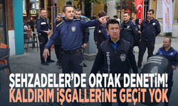 Şehzadeler’de ortak denetim! Kaldırım işgallerine geçit yok