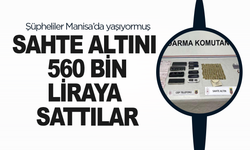 Çok sayıda sahte altını 560 bin liraya satan 4 şüpheliye jandarma baskını