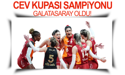 CEV Kupası şampiyonu Galatasaray Daikin oldu!