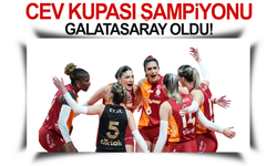 CEV Kupası şampiyonu Galatasaray Daikin oldu!