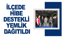 İlçede Üreticilere Hibe Destekli Yemlik Dağıtıldı