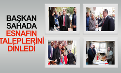 Dutlulu Sahada: Esnafın Taleplerini Dinledi