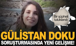 Gülistan Doku soruşturmasında yeni gelişme! Bir şüpheli tutuklandı