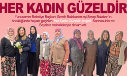 Her kadın güzeldir projesi devam ediyor