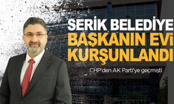 AK Parti'ye geçen başkanın evi kurşunlandı