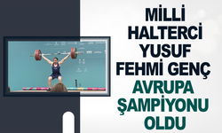 Milli halterci Yusuf Fehmi Genç Avrupa şampiyonu oldu