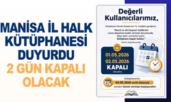 Halk Kütüphanesi 2 Gün Hizmet Vermeyecek