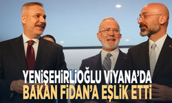 Yenişehirlioğlu Viyana’da Bakan Fidan’a eşlik etti