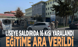 Liseye saldırıda 16 kişi yaralandı... Eğitime ara verildi