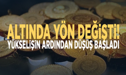 Altında yön değişti! Yükselişin ardından düşüş başladı