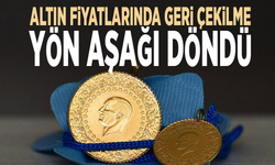Altın fiyatlarında geri çekilme... Yön aşağı döndü