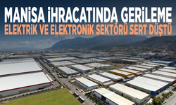 Manisa ihracatında gerileme...  Elektrik ve elektronik sektörü sert düştü