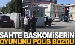 Öğretmeni dolandırmaya çalışan sahte başkomiserin oyunu böyle bozuldu